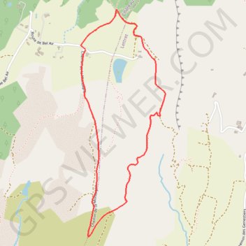 Itinéraire Les Marinons - Châteauvieux, distance, dénivelé, altitude, carte, profil, trace GPS