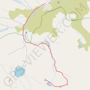 Itinéraire Les lacs de Rinoso - Corte, distance, dénivelé, altitude, carte, profil, trace GPS