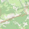 Itinéraire 2017-04-22 18:14:08, distance, dénivelé, altitude, carte, profil, trace GPS