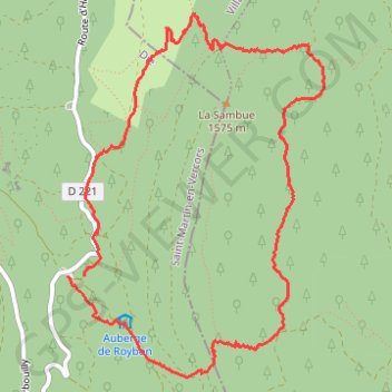 Itinéraire 23 déc. 2020 à 10:41:54, distance, dénivelé, altitude, carte, profil, trace GPS