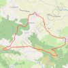 Itinéraire La Chaux et le bois de Jaby - Mareugheol, distance, dénivelé, altitude, carte, profil, trace GPS