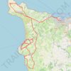 Itinéraire 1ère étape 2026 Bis, distance, dénivelé, altitude, carte, profil, trace GPS