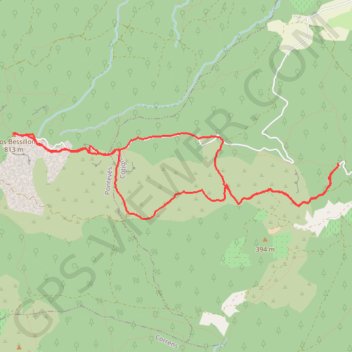 Itinéraire Cotignac, distance, dénivelé, altitude, carte, profil, trace GPS