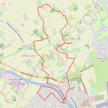 Itinéraire Circuit du genièvre, distance, dénivelé, altitude, carte, profil, trace GPS