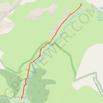 Itinéraire Chorges - Les Gourniers - Chapelle Saint Marcellin, distance, dénivelé, altitude, carte, profil, trace GPS