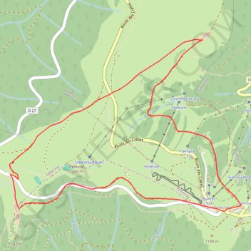 Itinéraire Le Tour du Trehkopf, distance, dénivelé, altitude, carte, profil, trace GPS