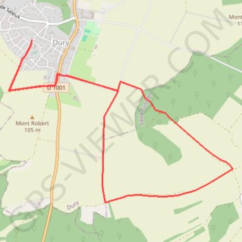Itinéraire La belle épine, distance, dénivelé, altitude, carte, profil, trace GPS