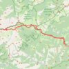 Itinéraire Traversée des Pyrénées - Étape 33, distance, dénivelé, altitude, carte, profil, trace GPS