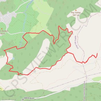 Itinéraire Nans-les-Pins - Chemin de la Glace, distance, dénivelé, altitude, carte, profil, trace GPS