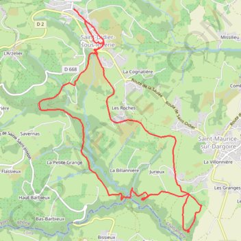 Itinéraire Circuit des aqueducs, distance, dénivelé, altitude, carte, profil, trace GPS