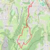 Itinéraire Vers les Hauts de Chanaz, distance, dénivelé, altitude, carte, profil, trace GPS