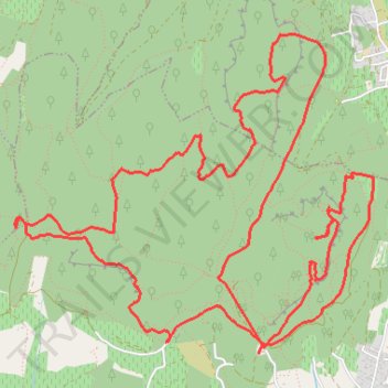 Itinéraire Cesar, distance, dénivelé, altitude, carte, profil, trace GPS