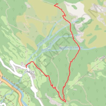 Itinéraire Col de Pans, distance, dénivelé, altitude, carte, profil, trace GPS