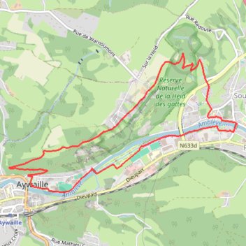Itinéraire ayxaille P35, distance, dénivelé, altitude, carte, profil, trace GPS