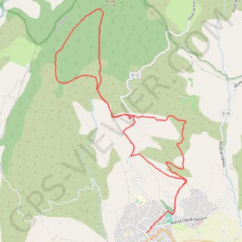 Itinéraire La classique du Clot, distance, dénivelé, altitude, carte, profil, trace GPS