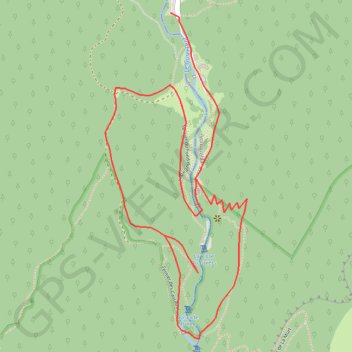 Itinéraire Saint-Même, les cascades du Guiers, distance, dénivelé, altitude, carte, profil, trace GPS