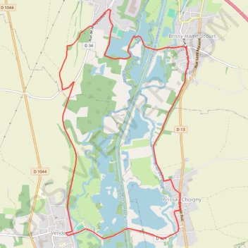 Itinéraire Les garennes, distance, dénivelé, altitude, carte, profil, trace GPS