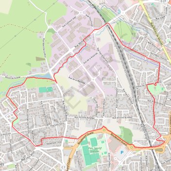 Itinéraire Balades Riorgeoises - Les ponts, distance, dénivelé, altitude, carte, profil, trace GPS