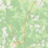 Itinéraire Saugues - La Roche, distance, dénivelé, altitude, carte, profil, trace GPS