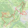 Itinéraire Mont de Gez par le sud, distance, dénivelé, altitude, carte, profil, trace GPS