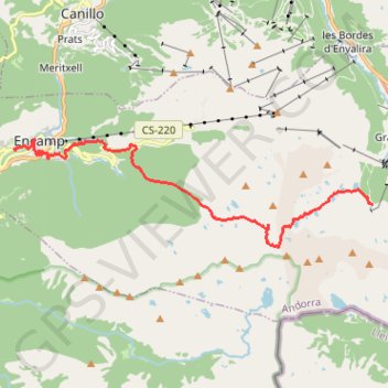 Itinéraire Traversée des Pyrénées - Étape 29, distance, dénivelé, altitude, carte, profil, trace GPS