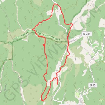 Itinéraire Gordes - Pique-nique, distance, dénivelé, altitude, carte, profil, trace GPS