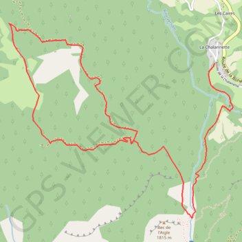 Itinéraire Le circuit de la Frache, distance, dénivelé, altitude, carte, profil, trace GPS