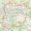 Itinéraire Rando vtt Transbrac 2017 Mornac, distance, dénivelé, altitude, carte, profil, trace GPS