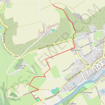 Itinéraire undefined, distance, dénivelé, altitude, carte, profil, trace GPS