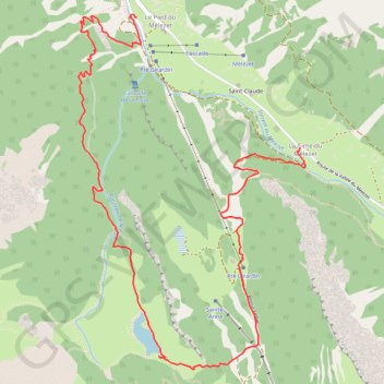 Itinéraire 27-AOU-21 16:38:19, distance, dénivelé, altitude, carte, profil, trace GPS