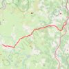 Itinéraire Nasbinals - Aumont-Aubrac, distance, dénivelé, altitude, carte, profil, trace GPS