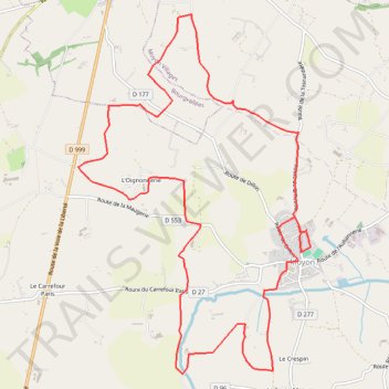 Itinéraire 14 km 2026, distance, dénivelé, altitude, carte, profil, trace GPS