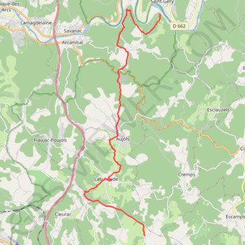 Itinéraire Poudalloy pasturat, distance, dénivelé, altitude, carte, profil, trace GPS