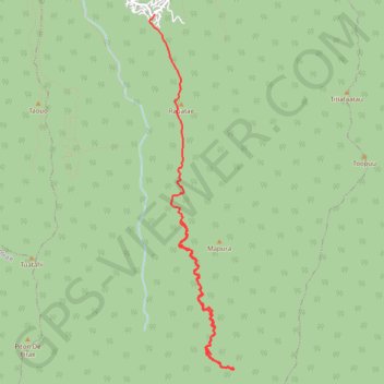Itinéraire 22-JAN-16 01:56:42 PM, distance, dénivelé, altitude, carte, profil, trace GPS