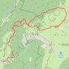 Itinéraire Sortie dans le Jura, distance, dénivelé, altitude, carte, profil, trace GPS