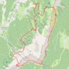 Itinéraire Les balcons Est du Vercors sur deux jours, distance, dénivelé, altitude, carte, profil, trace GPS