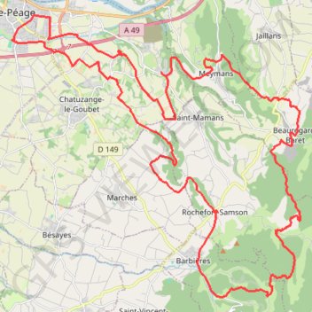 Itinéraire Marche du clair de lune, distance, dénivelé, altitude, carte, profil, trace GPS