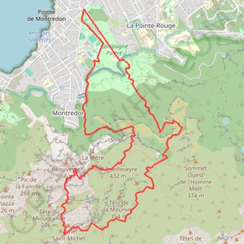 Itinéraire Pas de la Demi-Lune, distance, dénivelé, altitude, carte, profil, trace GPS