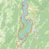 Itinéraire Jura : Tour du lac de Vouglans-20804401, distance, dénivelé, altitude, carte, profil, trace GPS
