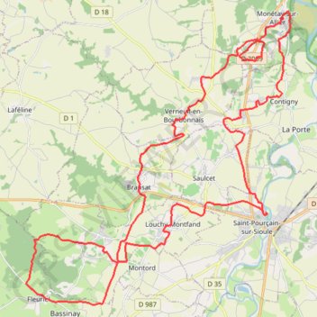 Itinéraire Festival Viticole et Gourmand, distance, dénivelé, altitude, carte, profil, trace GPS