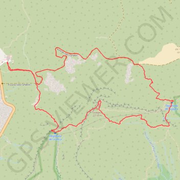 Itinéraire Randonnée du Guadjara (Ténérife), distance, dénivelé, altitude, carte, profil, trace GPS