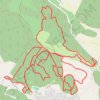 Itinéraire Parcours des 3C Congenies 2020 VTT, distance, dénivelé, altitude, carte, profil, trace GPS