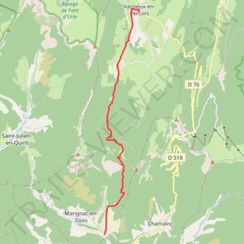 Itinéraire 2020-09-13 15:19:44, distance, dénivelé, altitude, carte, profil, trace GPS