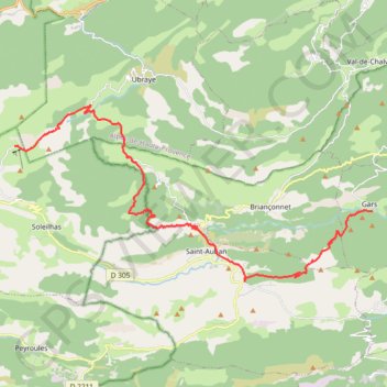 Itinéraire Parcours planifié le 2022-10-04, distance, dénivelé, altitude, carte, profil, trace GPS
