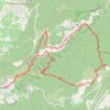 Itinéraire L'Adrenier - Méthamis, distance, dénivelé, altitude, carte, profil, trace GPS