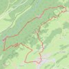 Itinéraire Les gorges de la Bienne, séjour à Lamoura, distance, dénivelé, altitude, carte, profil, trace GPS