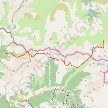 Itinéraire J2-V, distance, dénivelé, altitude, carte, profil, trace GPS