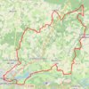 Itinéraire La Fleche - Nord Est, distance, dénivelé, altitude, carte, profil, trace GPS