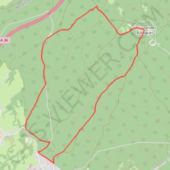 Itinéraire N°121, distance, dénivelé, altitude, carte, profil, trace GPS