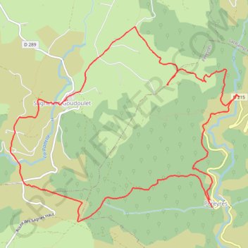 Itinéraire Cascade du Ray Pic, distance, dénivelé, altitude, carte, profil, trace GPS